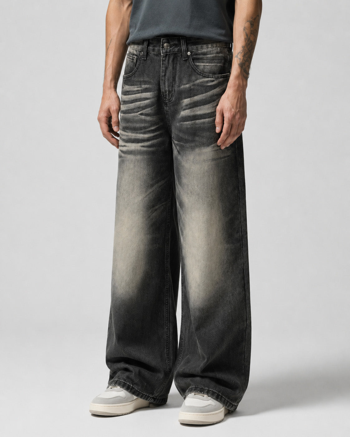 Dustveil Fade Jeans , - Streetwear Jeans - Slick Street
