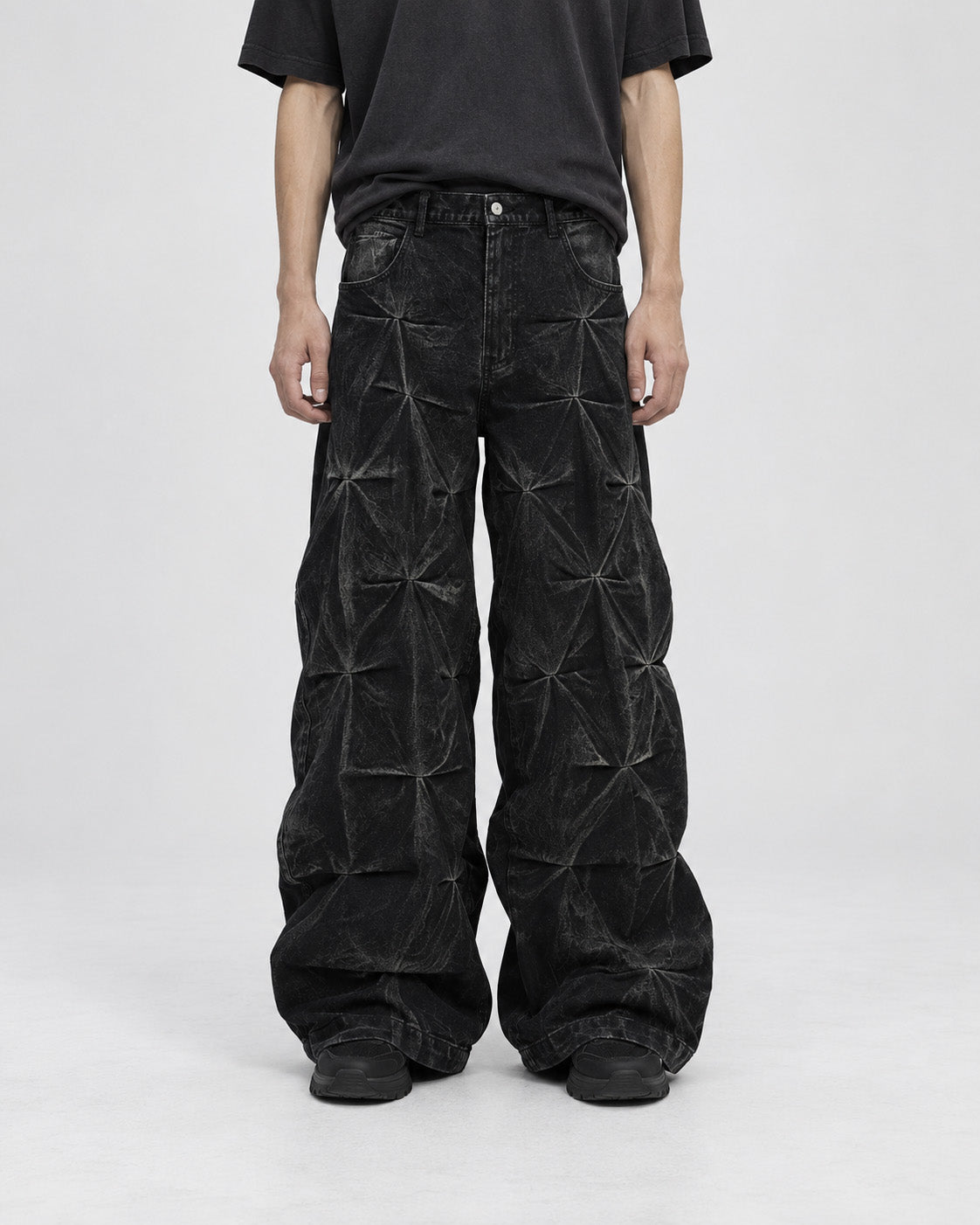 Eclipse Sculpt Jeans Black, 30 - Streetwear Jeans - Slick Street