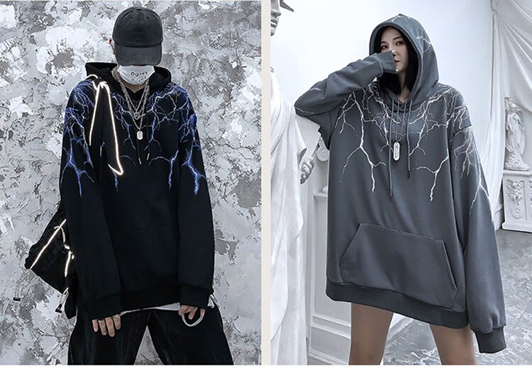 Lightning Z1 Hoodie ,  - Streetwear Hoodie - Slick Street