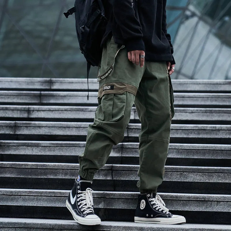 BX1 Cargo Pants Green, XS - Streetwear Pants - Slick Street