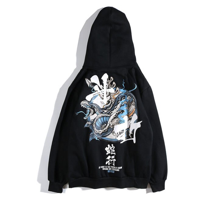 Orchid Serpent King Hoodie ,  - Streetwear Hoodie - Slick Street