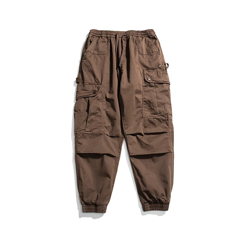 Paco Cargo Pants Brown, 29 - Streetwear Cargo Pants - Slick Street