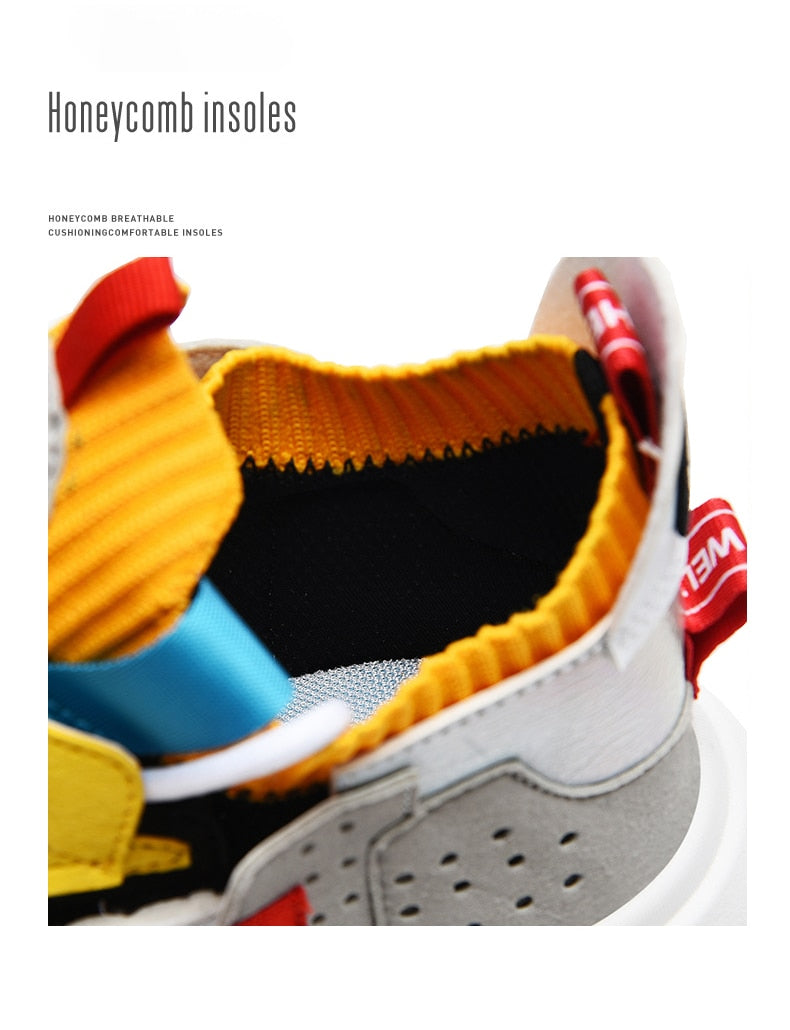 A3 Retro Sneakers ,  - Streetwear Shoes - Slick Street