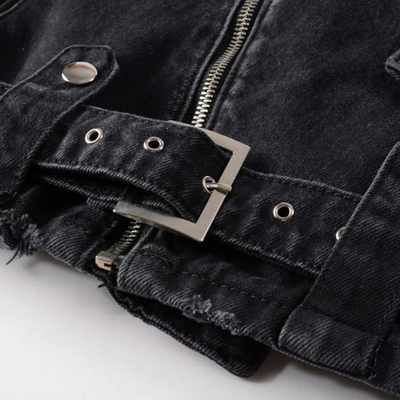 Multi Zippers And Buckles Jacket , - Streetwear Jacket - Slick Street