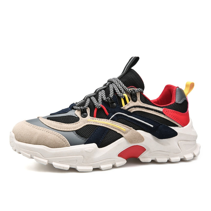 Tennis Sport Color Block Sneakers ,  - Streetwear Sneaker - Slick Street
