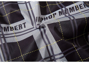 HIPHOP Checkered Patchwork Pants ,  - Streetwear Pants - Slick Street