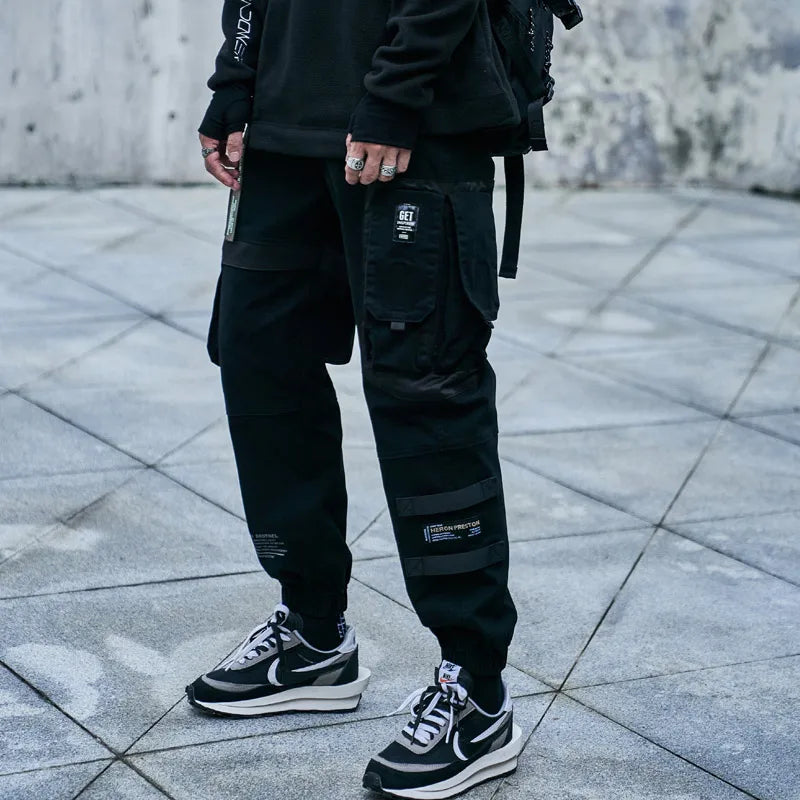 BX1 Cargo Pants Black, XS - Streetwear Pants - Slick Street