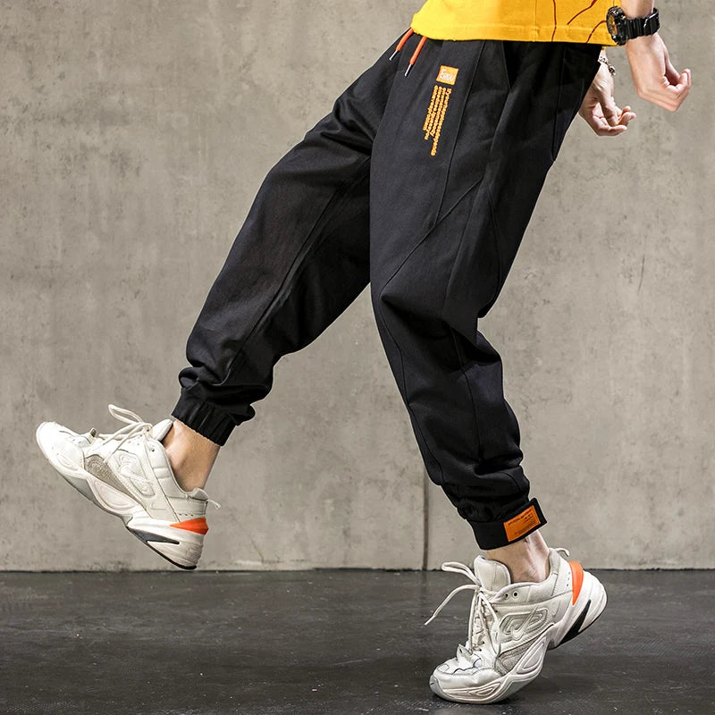 Y2K TAW2 Elastic Waist And Ankle Length Pants ,  - Streetwear Pants - Slick Street