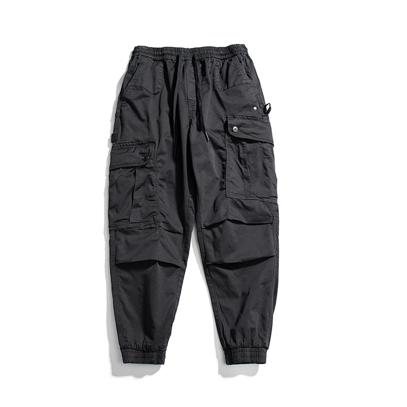 Paco Cargo Pants Black, 29 - Streetwear Cargo Pants - Slick Street