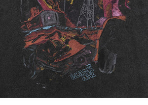 Black Air Vintage Graphic Streetwear T-Shirt , - Streetwear T-Shirts - Slick Street