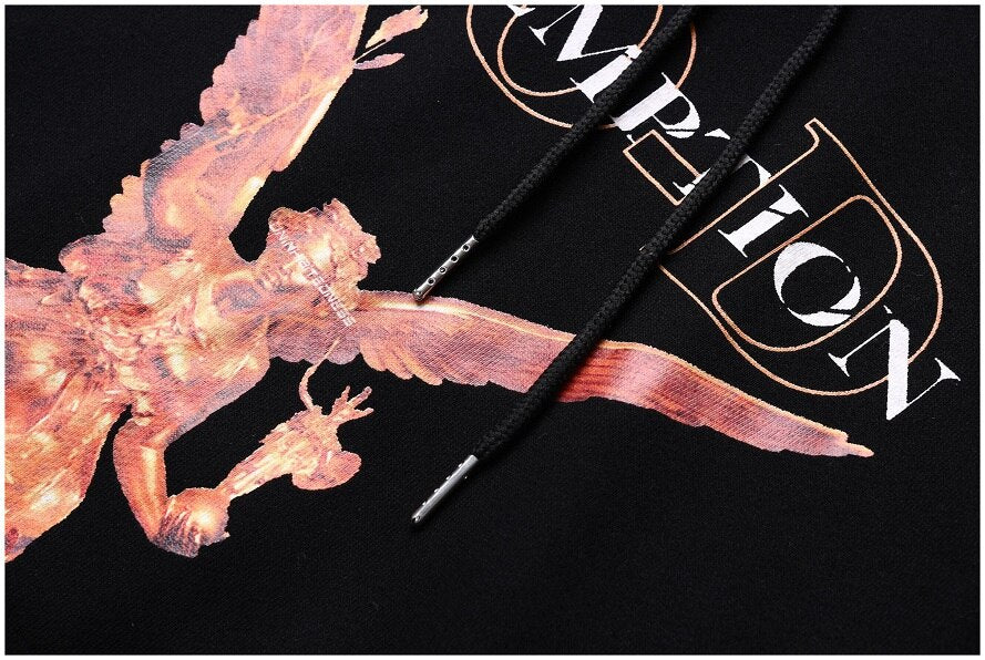 GOLD REDEMPTION Statue Loose Hoodie ,  - Streetwear Hoodie - Slick Street