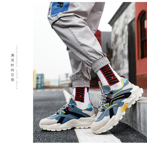 Tennis Sport Color Block Sneakers ,  - Streetwear Sneaker - Slick Street