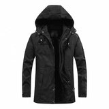 Tactical Parka Zipper Jacket Black, M - Streetwear Jacket - Slick Street