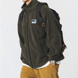 New Heights Fleece Bomber Jacket Army green, XS - Streetwear Jacket - Slick Street