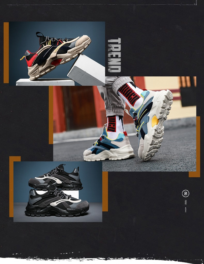 Tennis Sport Color Block Sneakers ,  - Streetwear Sneaker - Slick Street