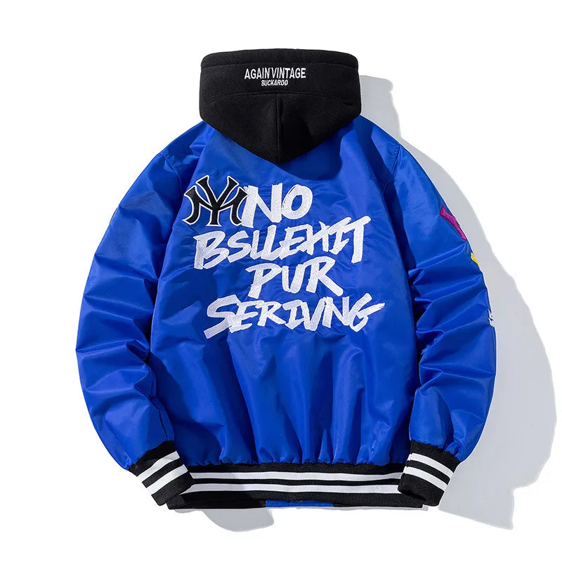 K.LYBD Stripe Waist And Sleeve Hoodie ,  - Streetwear Hoodie - Slick Street