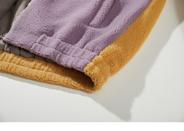 Color4 Furry Jacket ,  - Streetwear Jacket - Slick Street