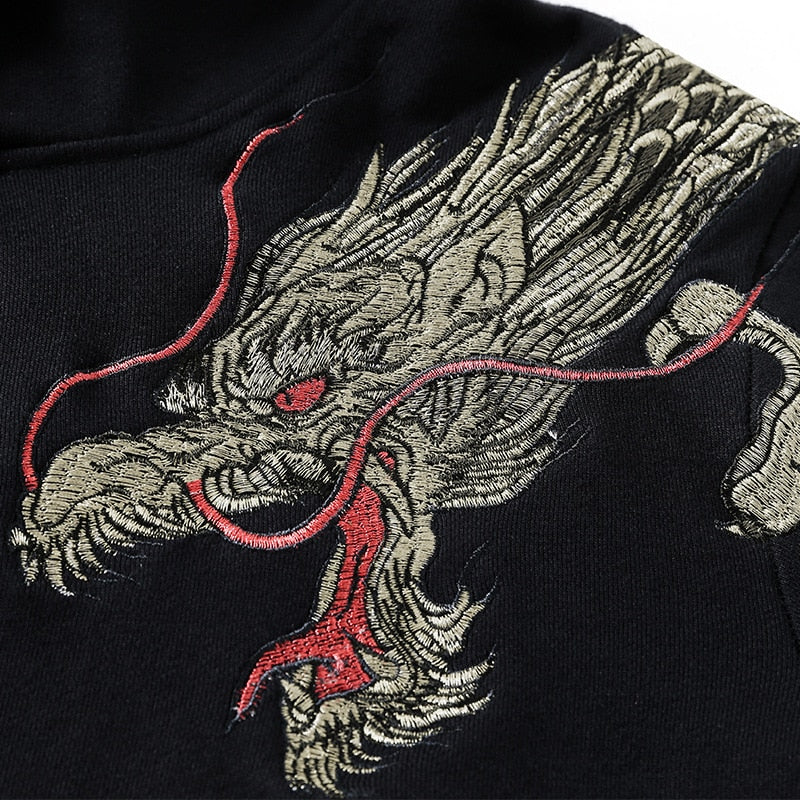 Smaug Dragon Sleeve Hoodies ,  - Streetwear Hoodie - Slick Street