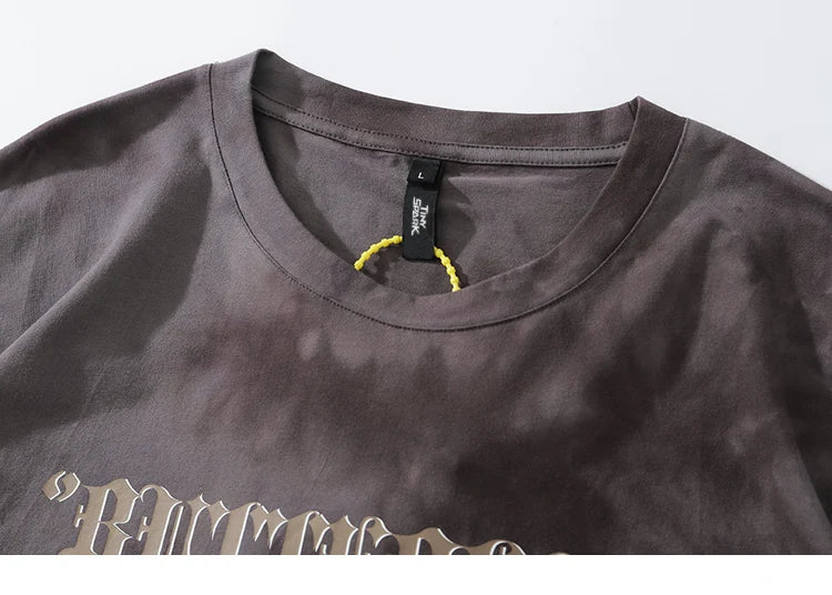 Tie Die Butterfly Graphic Loose T-Shirt , - Streetwear T-Shirts - Slick Street