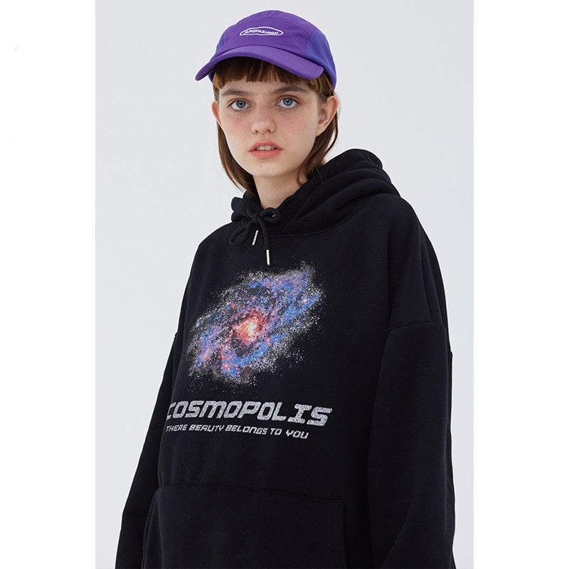 COSMOPOLIS Andromeda Galaxy Hoodie ,  - Streetwear Hoodie - Slick Street
