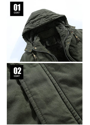 Tactical Parka Zipper Jacket , - Streetwear Jacket - Slick Street