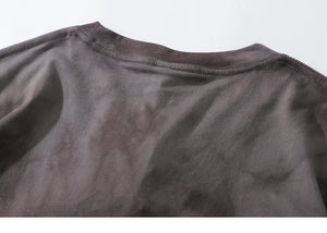 Tie Die Butterfly Graphic Loose T-Shirt , - Streetwear T-Shirts - Slick Street