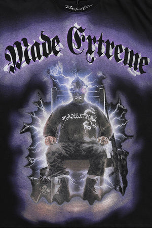 MADE EXTREME Electrify Polygraphy Loose T-Shirt , - Streetwear T-Shirts - Slick Street
