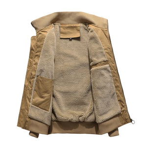 Patchwork Zipper Chief Bomber Jacket , - Streetwear Jacket - Slick Street