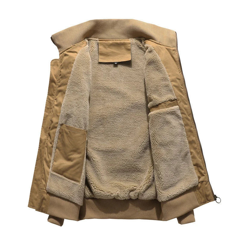 Patchwork Zipper Chief Bomber Jacket , - Streetwear Jacket - Slick Street