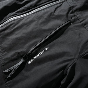 MASTER Black Windbreaker Parka Jacket ,  - Streetwear Jacket - Slick Street