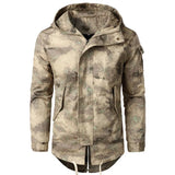 Tie-Die Combat Cargo Jacket Khaki, XS - Streetwear Jacket - Slick Street