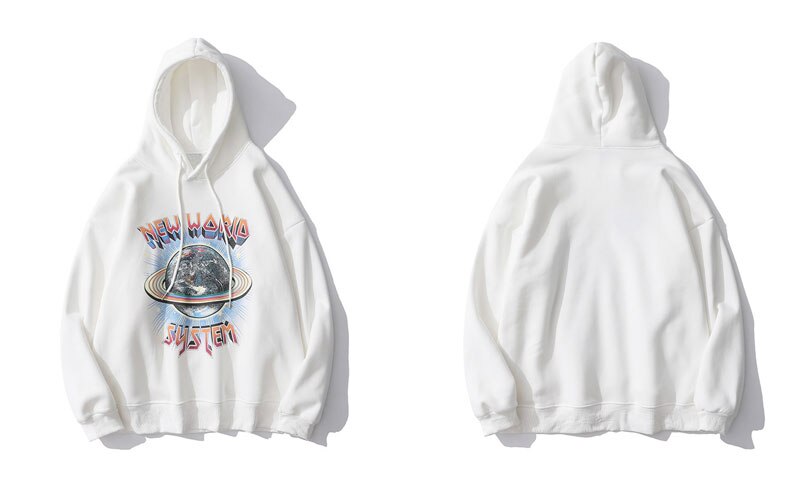 New World Planet System Hoodie ,  - Streetwear Hoodie - Slick Street