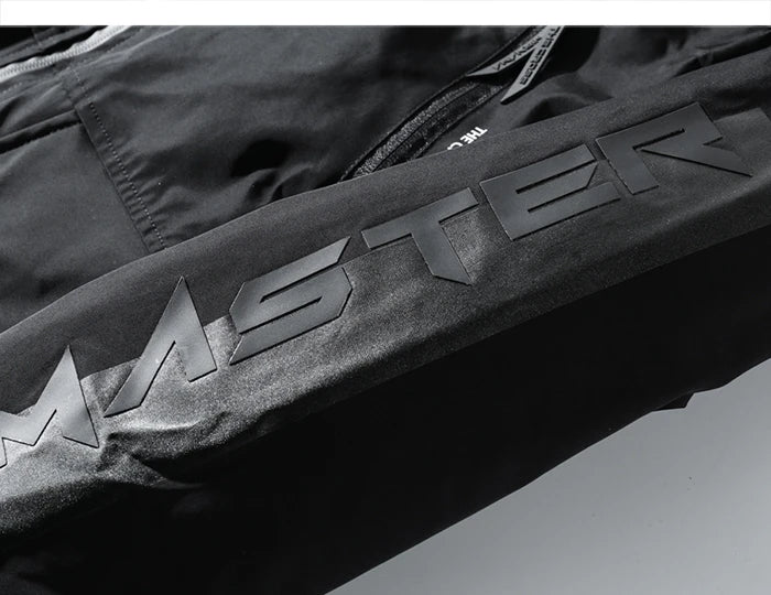 MASTER Black Windbreaker Parka Jacket ,  - Streetwear Jacket - Slick Street
