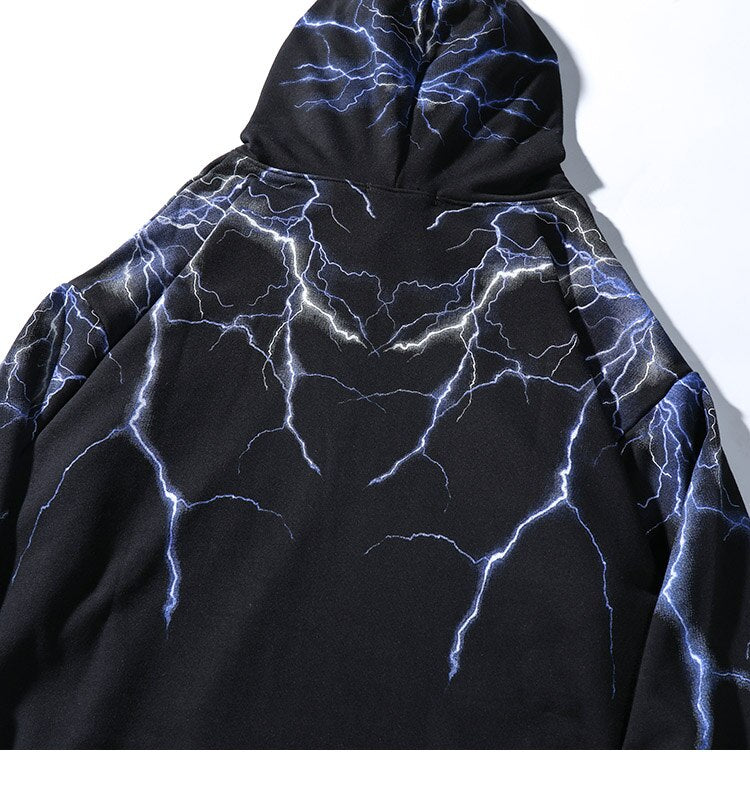 Lightning Z1 Hoodie ,  - Streetwear Hoodie - Slick Street