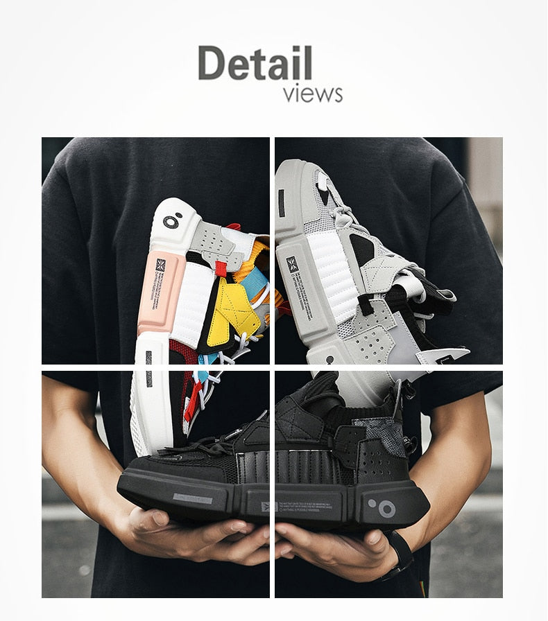 A3 Retro Sneakers ,  - Streetwear Shoes - Slick Street