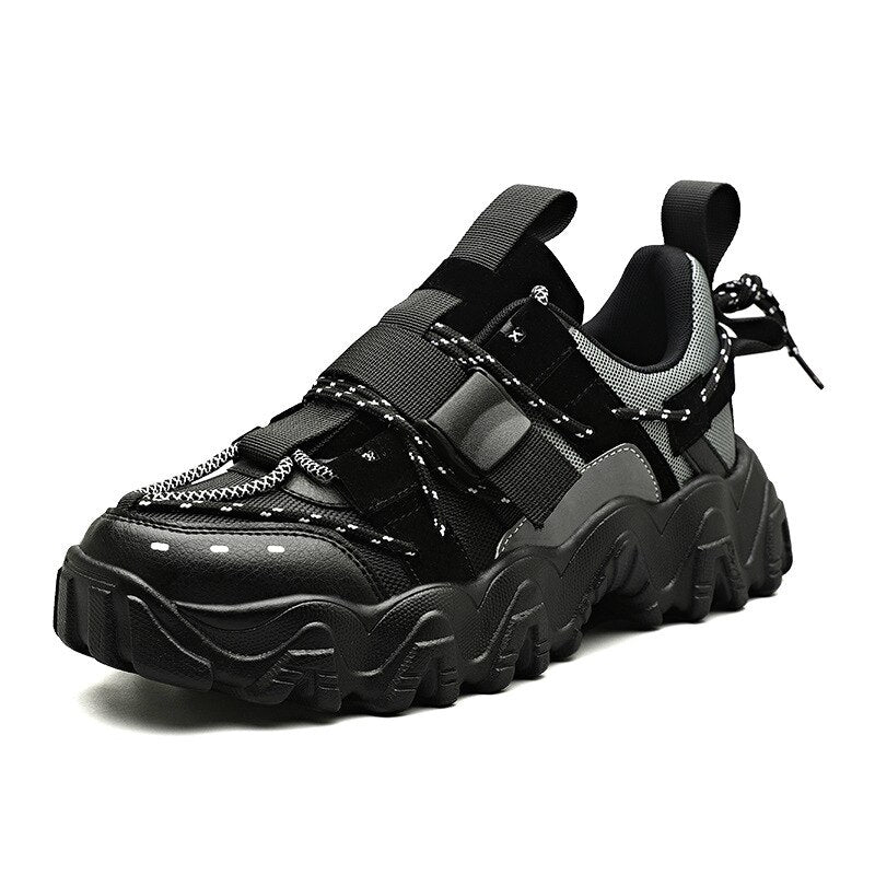 Chunky Thick Sole Sneakers ,  - Streetwear Sneaker - Slick Street