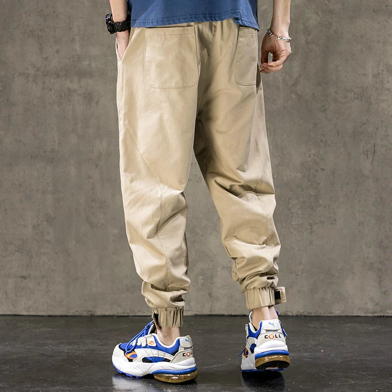 Y2K TAW2 Elastic Waist And Ankle Length Pants ,  - Streetwear Pants - Slick Street