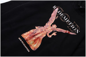 GOLD REDEMPTION Statue Loose Hoodie ,  - Streetwear Hoodie - Slick Street