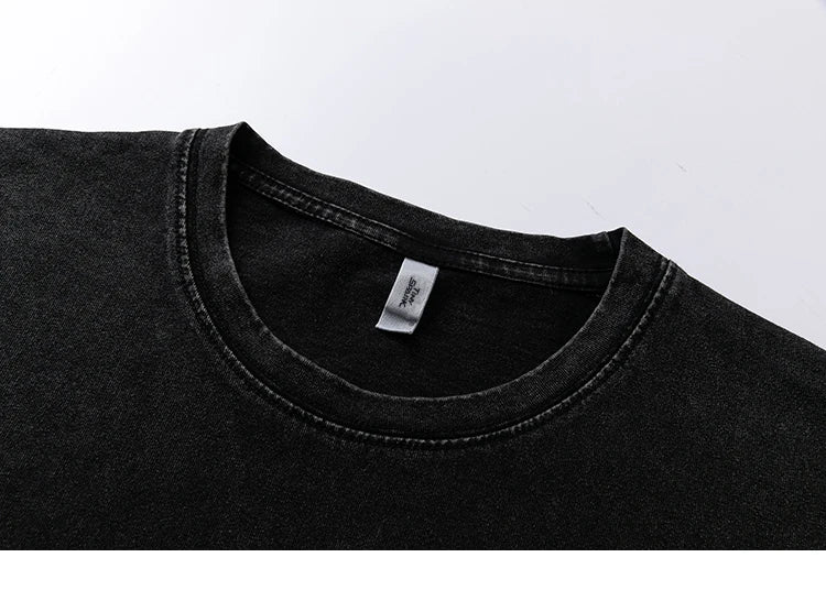Dusty Black I Feel Anxious Illusion Letter T-Shirt ,  - Streetwear T-Shirt - Slick Street