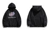 COSMOPOLIS Andromeda Galaxy Hoodie Black, XS - Streetwear Hoodie - Slick Street