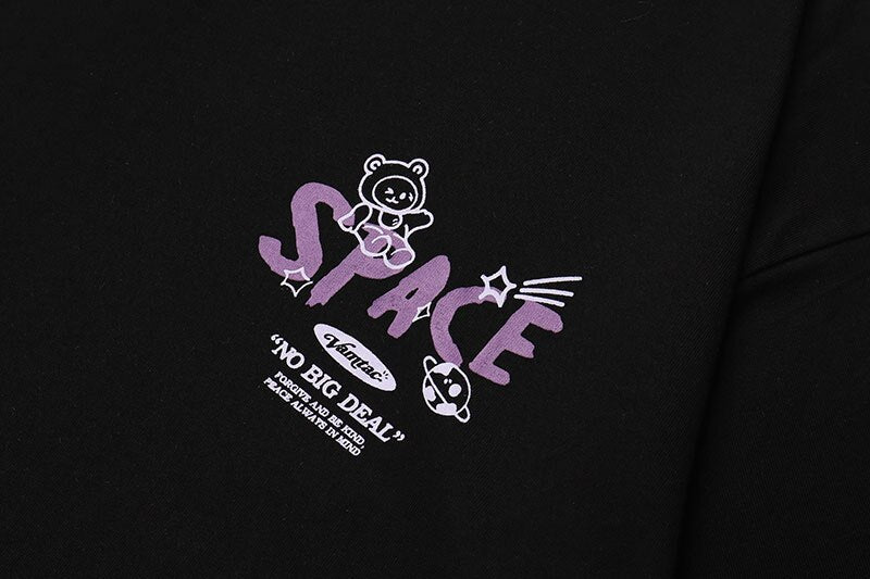 No Big Deal Space Anime T-Shirt , - Streetwear T-Shirts - Slick Street