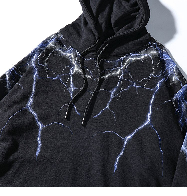 Lightning Z1 Hoodie ,  - Streetwear Hoodie - Slick Street