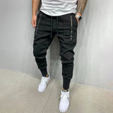 KA23 Skinny Fit Cargo Pants Black, XS - Streetwear Pants - Slick Street