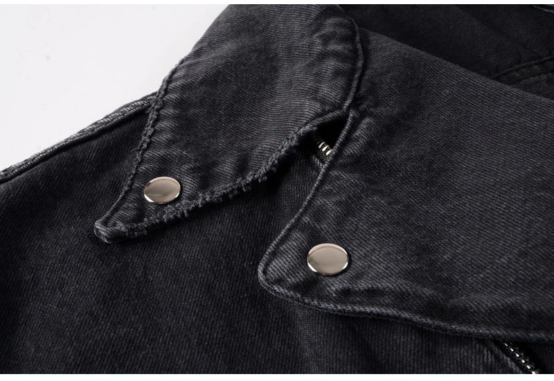 Multi Zippers And Buckles Jacket , - Streetwear Jacket - Slick Street