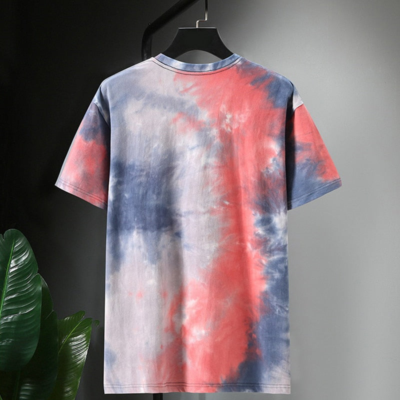 Paint Splatter Tie Dye Tee ,  - Streetwear T-Shirt - Slick Street