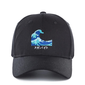 Aesthetic Ocean Waves Cap ,  - Streetwear Cap - Slick Street