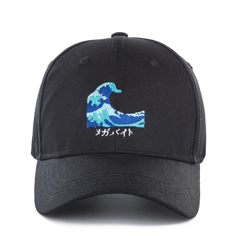 Aesthetic Ocean Waves Cap ,  - Streetwear Cap - Slick Street