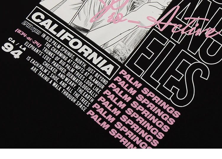 Adventures Anime Smoking Girl T-Shirt , - Streetwear T-Shirts - Slick Street