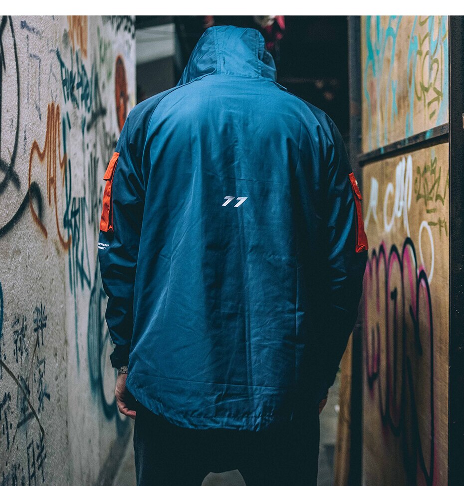 Article 77 Elbow Cargo Pocket Hoodie ,  - Streetwear Hoodie - Slick Street