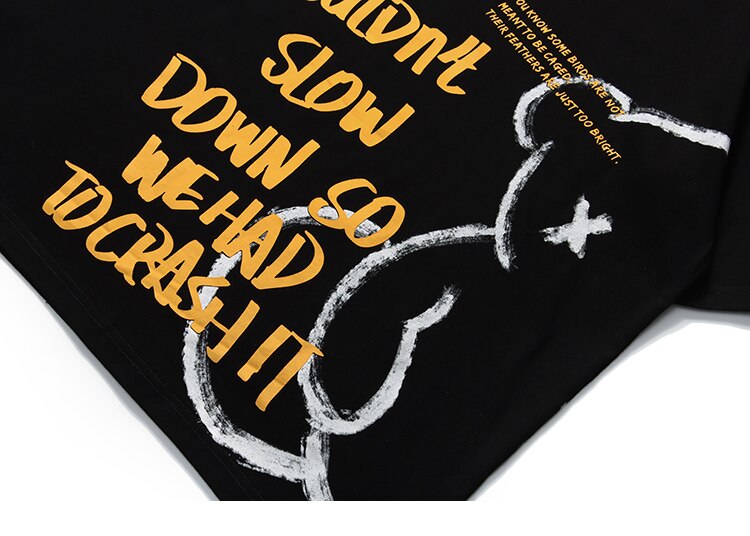 DM CATTIVO ORSO X-Eyed Bear T-Shirt , - Streetwear T-Shirts - Slick Street